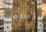 Ікони чотирьох євангелистів та Благовіщення Пресвятої Богородиці на Царських вратах