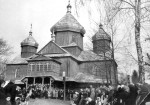 Монастирська церква у 60-х роках ХХ століття. Святкування Пасхи