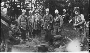 Фото "Казакі в Карпатах" 1915 рік