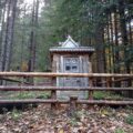 Капличка, побудована лісівником Петром Самчуком