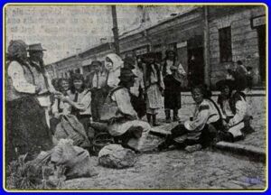 В Кутах на площі Ринок.1925 рік