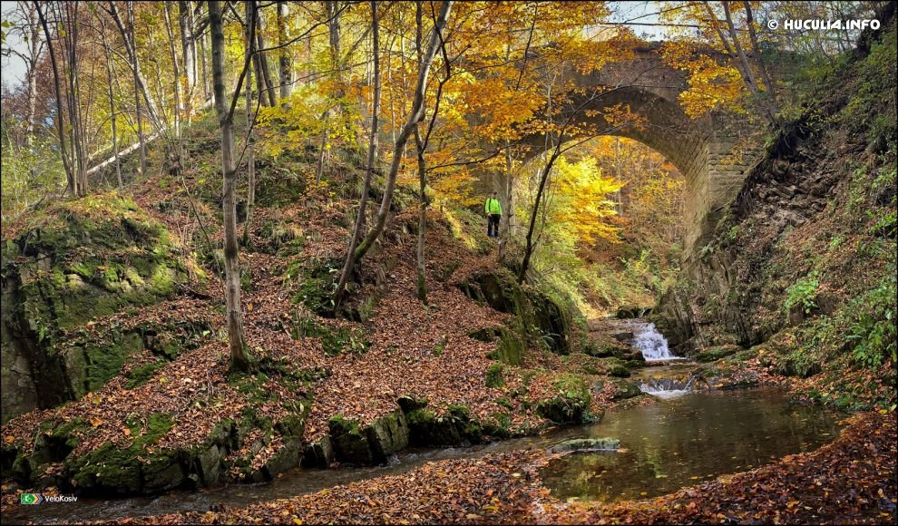 Водоспади в селі Бабин